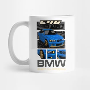 BMW E46 Performance Machine Mug